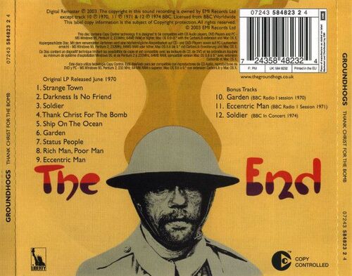 Lot De 5 Cd Du Groupe " The Groundhogs" En Très Bon État