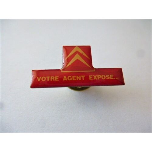 Pins Automobile Citroën Votre Agent Expose