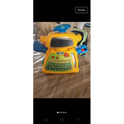 Robot rigolo éducatif année 2000