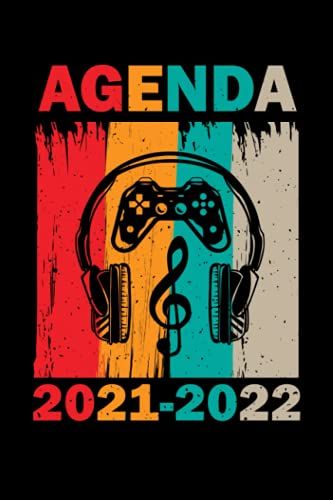 Agenda Scolaire Gamer 2021 2022: Organiseur Scolaire (Septembre 2021 / Juillet 2022) Pour Étudiants Collège, Lycée Planificateur Journalier 1 Jour Par Page