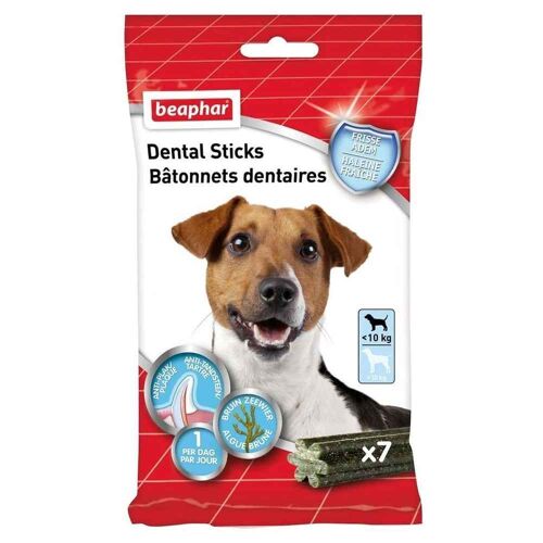 Beaphar - Bâtonnets Dentaires Dental Sticks Pour Petit Chien - X7