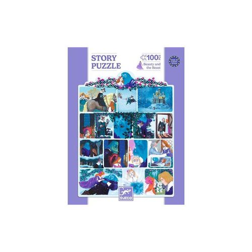 Puzzle 100 Pièces Djeco La Belle Et La Bête