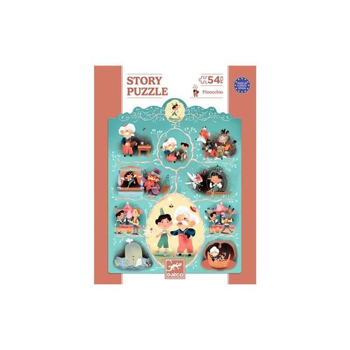 Puzzle 54 Pièces Djeco Pinocchio