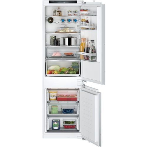 Réfrigérateur-congélateur Siemens iQ300 KI86NVFE0 - congélateur bas - encastrable - niche - 56x55x177.5 cm (lxpxh) - 260 litres - classe E