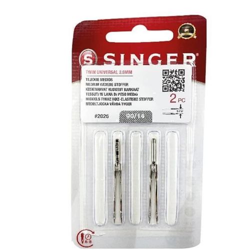 Singer Lot De 2 Aiguilles Doubles