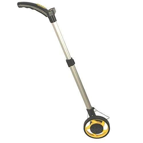 Odomètre Electronique - Roue de Mesure avec Ecran Digital - Aluminium - Manche Télescopique