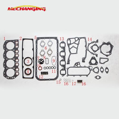 Jeu De Joints De Tête De Moteur Td27, Pour Ford Maverick, Nissan Terrano D, 51008000 "Nipseyteko"