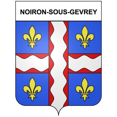 Noiron-Sous-Gevrey 21 Ville Stickers Blason Autocollant Adhésif - 17 Cm