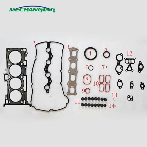 Kit De Reconstruction De Moteur En Métal, 16v, Pour Peugeot 4007 Et Citroen C-Crosser 2.4, Sfz 4b12, Ensemble Complet De Joint Moteur 1000a523 50292100 "Nipseyteko"