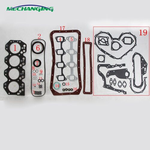Ensemble Complet De Joints D'étanchéité Pour Moteur Toyota Dyna Coaster 3,0 L, B2b, Pièces De Rechange Automobiles "Nipseyteko"