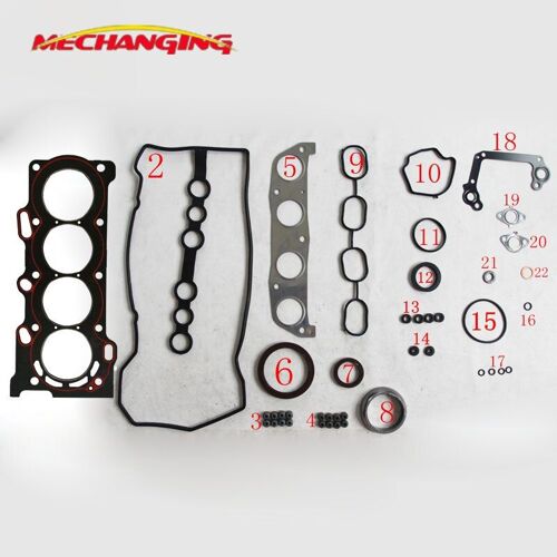 Ensemble Complet De Pièces De Rechange Automobiles Pour Toyota Corolla Auris 1zzfe, Pièces De Moteur, Joint De Moteur 04111  22152 50177500 Mechange "Nipseyteko"