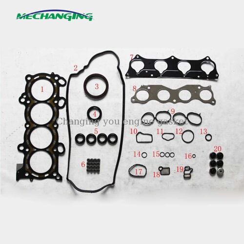 Pièces De Rechange Pour Honda Cr-V Iii (Re) 2.4 K24a1, Jeu De Têtes, Joint De Moteur, 50229500 "Nipseyteko"