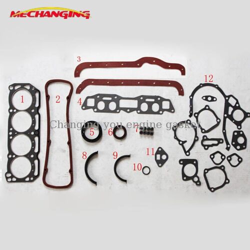 Kit De Reconstruction De Moteur Pour Nissan Sunny, Ensemble Complet De Joints, Pièces De Moteur, 1,4 L, A14, A15, A14s, A15s, 50091900 "Nipseyteko"