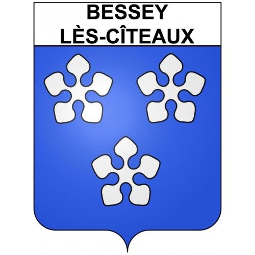 Bessey-Lès-Cîteaux 21 Ville Stickers Blason Autocollant Adhésif - 12 Cm