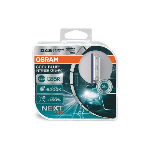 Xenarc® Cool Blue® Intense Nextgen - Colorimétrie À 6200k - Jusqu'à 150% De Lumière En Plus - Duobox : 2 - Osram - 66440cbn-Hcb