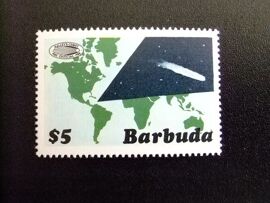 Barbuda 1986 Cometa Halley Yvert 810 ** Mnh