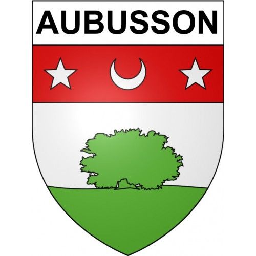 Aubusson 23 Ville Stickers Blason Autocollant Adhésif - 12 Cm