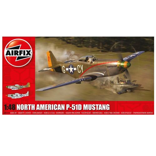 Maquette Avion : P-51d Mustang-Airfix