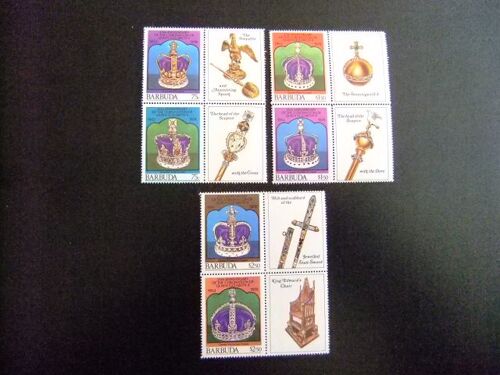 Barbuda 1978 Coronacion De Elizabeth Ii Yvert 390 / 395 ** Mnh
