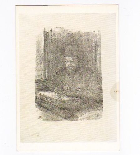 Carte Postale : Toulouse Lautrec, Le Bon Graveur (Petite Tâche Coté Droit)