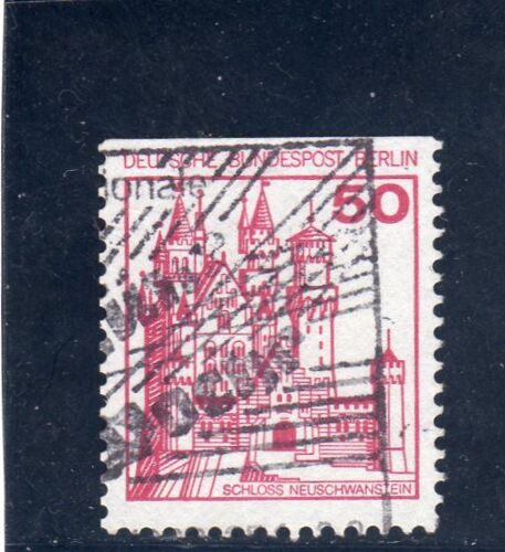 Timbre-Poste De Berlin Ouest (Château De Neuschwanstein, Non Dentelé En Haut)