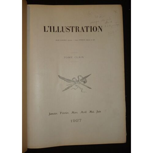L'Illustration (1er Semestre 1927)