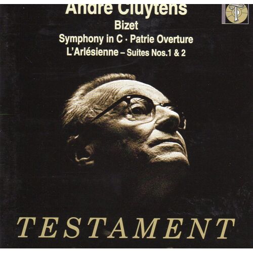 Symphonie, Ouverture Patrie, L'arlésienne 1 & 2 De Bizet Par André Cluytens