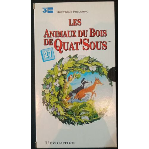 Les Animaux De Bois De Quat'sous - Volume 27 - L'évolution - Vhs