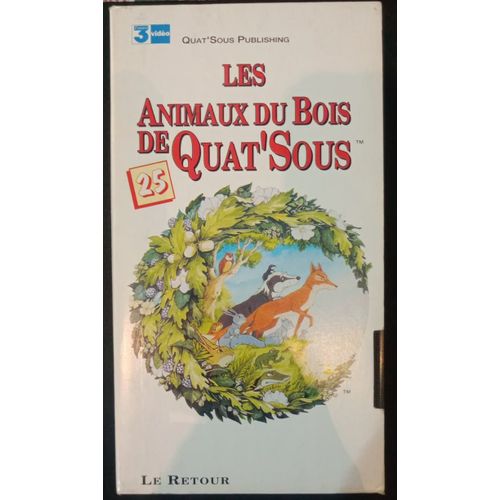 Les Animaux Du Bois De Quat'sous - Volume 25 - Le Retour - Vhs