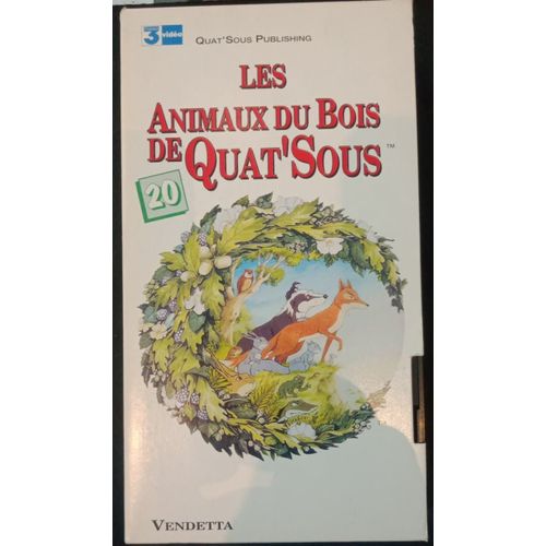 Les Animaux Du Bois De Quat'sous - Volume 20 - Vendetta - Vhs
