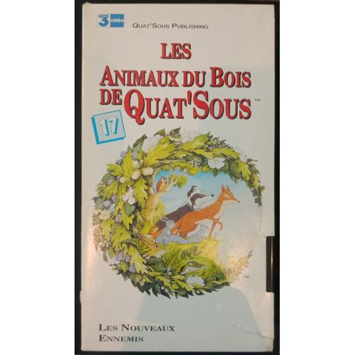 Les Animaux Du Bois De Quat'sous - Volume 17 - Les Nouveaux Ennemis - Vhs