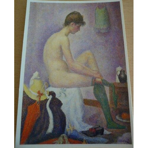 Georges Seurat - Poseuses - Bas Vert - 10x15cm - Carte Postale