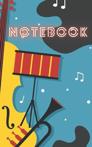 Classic Ruled Paper Notebooks/Lined Journal: Music Of Life Day 25 : 5x8 365 Music Style Ruled Pages: Plenty Of Space For Your Personal Data, ... Down Favorite Quotations, Lyrics And More.
