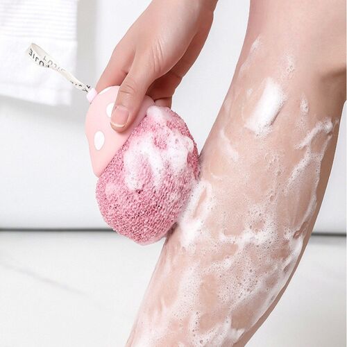 Boule À Bulles De Bain En Forme De Champignon, Épurateur Exfoliant, Doux, Maille De Douche, Éponge Moussante, Peau Du Corps, Balle De Tennis Créative, 1 Pièce 