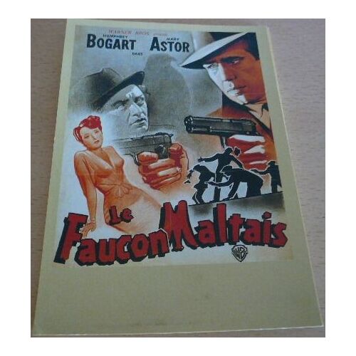 Film - John Huston - Le Faucon Maltais - 10x15cm - Carte Postale