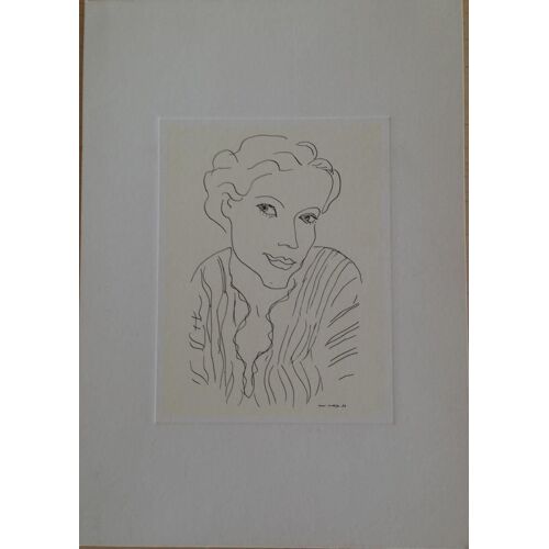 Henri Matisse - Jeune Fille En Robe Persane - 1936 - 10x15cm - Carte Postale
