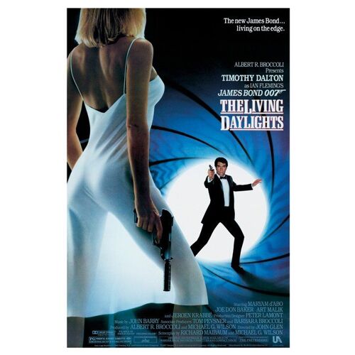 James Bond - The Living Daylights - 10x15cm - Carte Postale