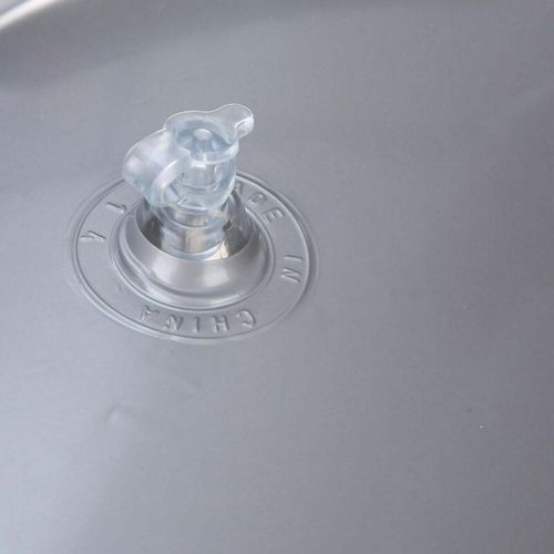 Mannequin gonflable en plastique PVC pour homme, modèle en argent pour exposition de vêtements, modèle de torse factice