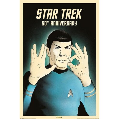 Star Trek - Spock 5-0 - 61x91,5cm - Affiche / Poster Envoi En Tube