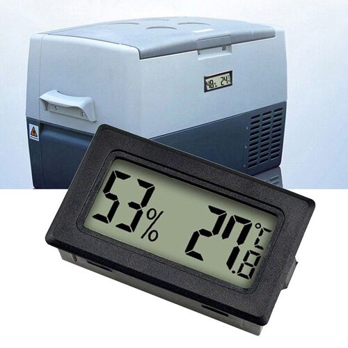 Détecteur Numérique D'humidité Et De Température, Mini Thermomètre Lcd, Hygromètre, Pour Aquarium, Fournitures Pour Reptiles, 2 Pièces