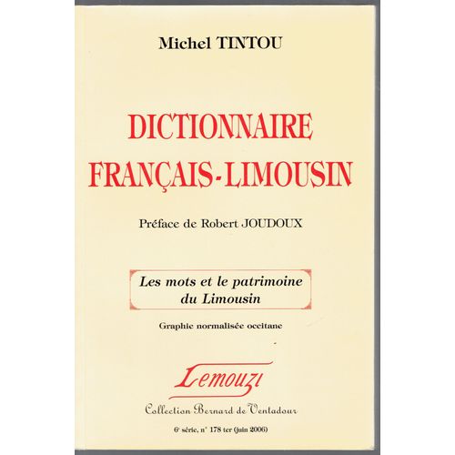 Dictionnaire Français - Limousin