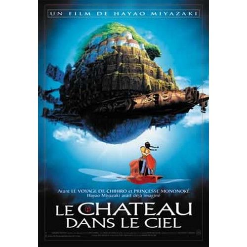 Le Château Dans Le Ciel - Hayao Miyazaki - 68x98cm - Affiche / Poster Envoi En Tube