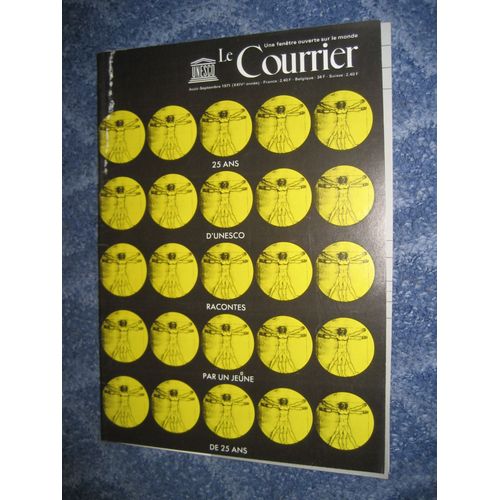 Le Courrier De L'Unesco Aout Sept. 1971