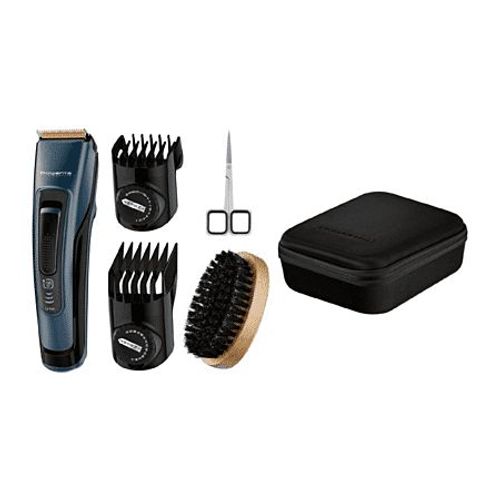 Tondeuse À Barbe Sans Fil Bleu Noir