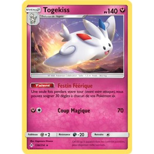 Togekiss - 138/214 - Holo - Sl Alliance Infaillible