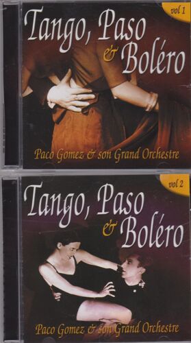 Lot 2 Cd 40 Tangos, Pasos Et Boleros Volume 1- Volume 2 - Paco Gomez Et Son Grand Orchestre