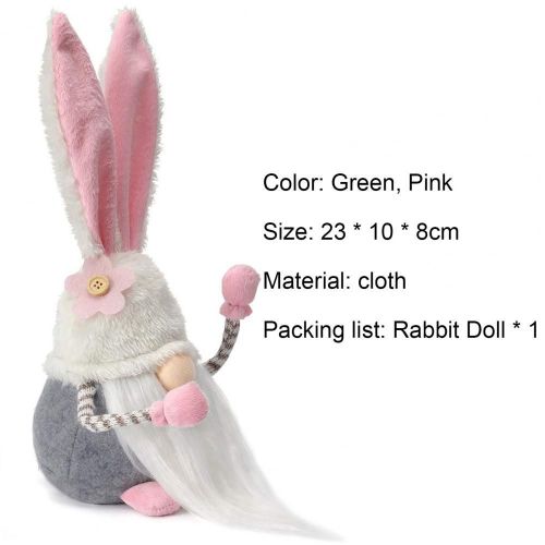 Poupée En Peluche Sans Visage 2021, Lapin Gnomes De Pâques, Décoration De Chambre À Coucher, Ornement De Bureau, Cadeau Pour Enfants, 1 Pièce