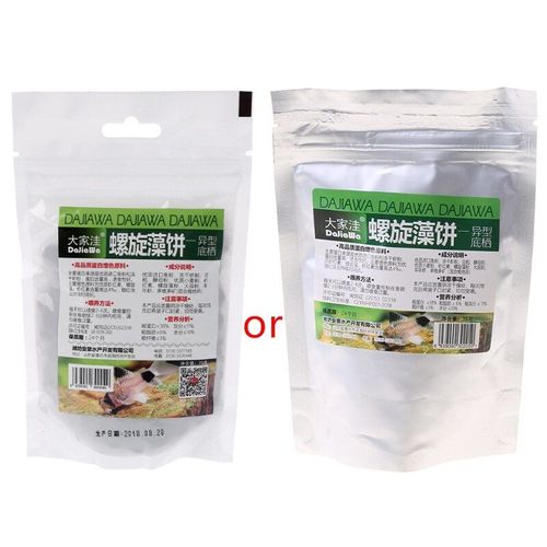 Pastilles Alimentaires Pour Petits Poissons Tropicaux Gold Fish, 75g, Spirulinas, Comprimés À Haute Teneur En Protéines, Nutrition Saine, Régime Mixte
