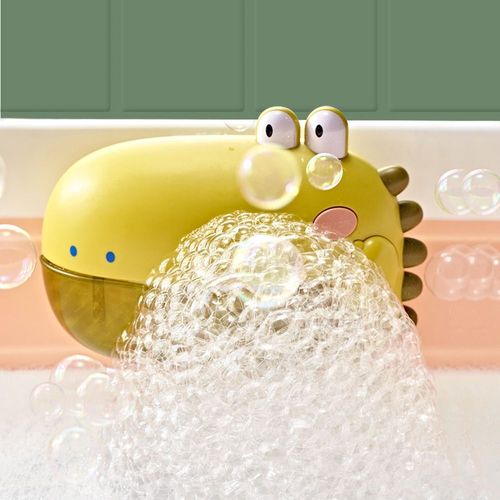 Machine À Bulles En Forme De Dinosaure, Jouets Amusants Pour Enfants, Baignoire, Musique, Baignoire, Savon, Automatique, Facile À Utiliser