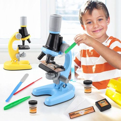 Nouveau Microscope Pour Enfants, 1 Pièce, Jouets D'école Primaire, Expérience Scientifique, Matériel Scientifique Zc